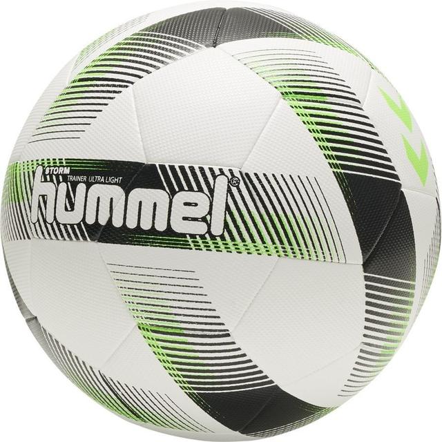 Hummel Football Storm Trainer Ultra Light - White/black/green, size Ball SZ. 5 on Productcaster.