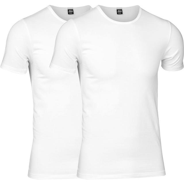 Jbs Gots T-shirt 2-pack - White, size X-Large on Productcaster.