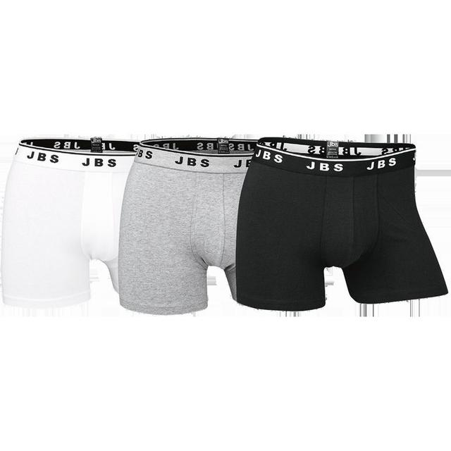 Jbs Gots Trunks 3-pack - White/grey/black, size X-Large on Productcaster.