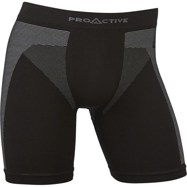 Proactive Tights Seamless Compression - Sort, størrelse 2XL/3XL on Productcaster.