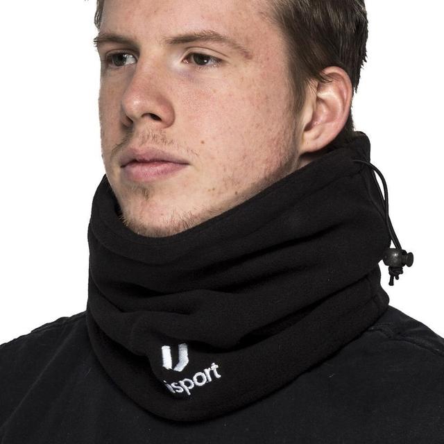 Unisport Neck Warmer Core - Black/white, size One Size Adult on Productcaster.