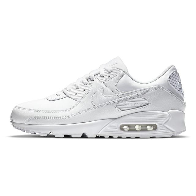 Nike Chaussures Air Max 90 Cuir - Blanc, pointure 45½ on Productcaster.