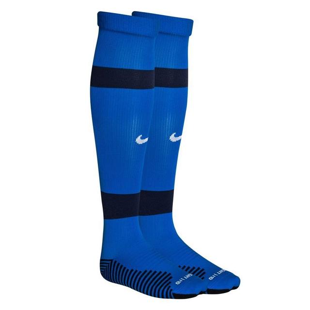 Nike Football Socks Matchfit Knee High - Royal Blue/midnight Navy/white, size Medium on Productcaster.