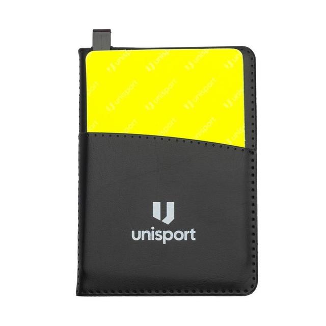 Unisport Referee Cards Set - Black, size One Size on Productcaster.