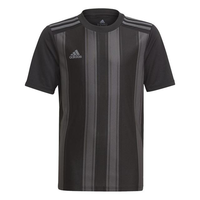 adidas Playershirt Striped 21 - Black/team Dark Grey Kids, size 176 cm on Productcaster.