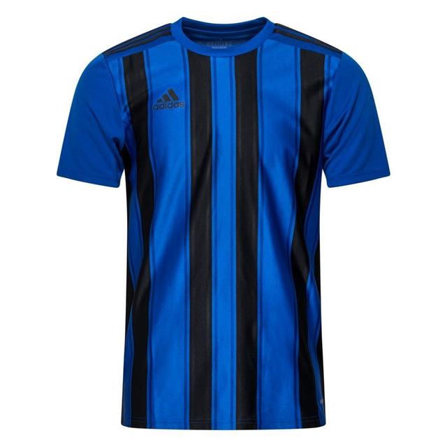 adidas Playershirt Striped 21 - Royal Blue/black, size XX-Large on Productcaster.