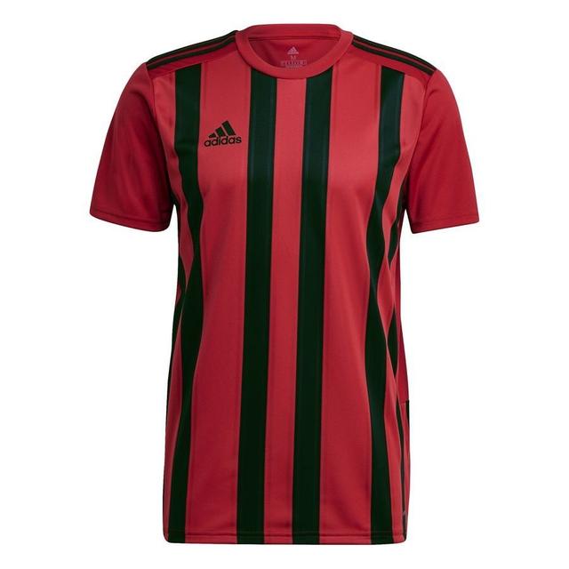 adidas Playershirt Striped 21 - Team Power Red/black, size X-Large on Productcaster.