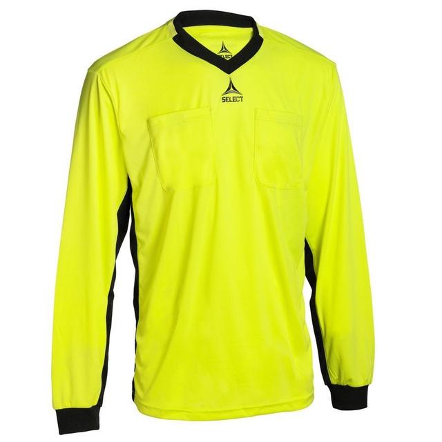 Select Referee's Shirt V21 - Yellow/Black, size X-Large on Productcaster.