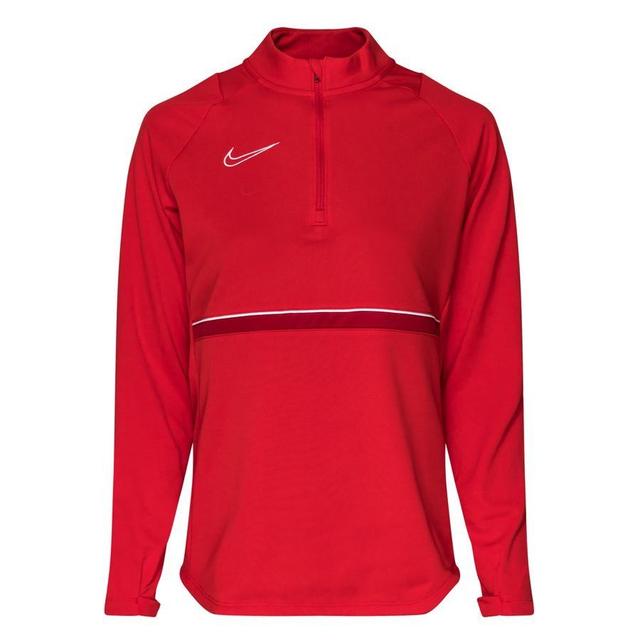 Nike Training Shirt Academy 21 Drill Top - University Red/white Woman, size X-Large on Productcaster.