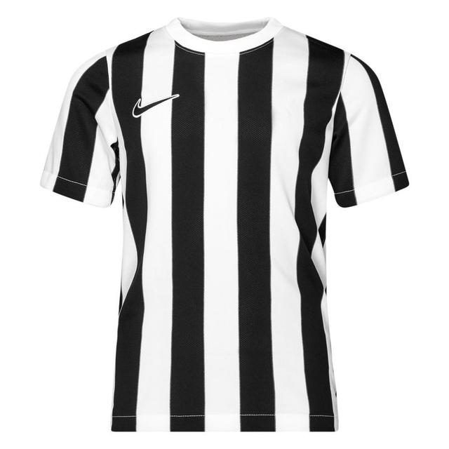 Nike Playershirt Dri-fit Striped Division Iv - White/black Kids, size XS: 122-128 cm on Productcaster.