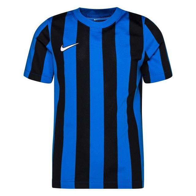 Nike Playershirt Df Striped Division Iv - Royal Blue/black/white Kids, size S: 128-137 cm on Productcaster.