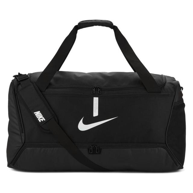 Nike Sports Bag Academy Team Duffel Large - Black/white, size One Size on Productcaster.