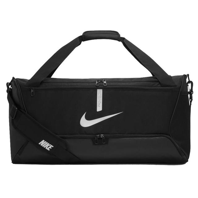 Nike Sports Bag Academy Team Duffel Medium - Black/white, size One Size on Productcaster.