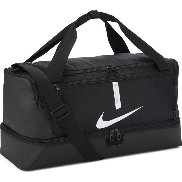 Nike Sports Bag Academy Team Hardcase Medium - Black/white, size One Size Adult on Productcaster.