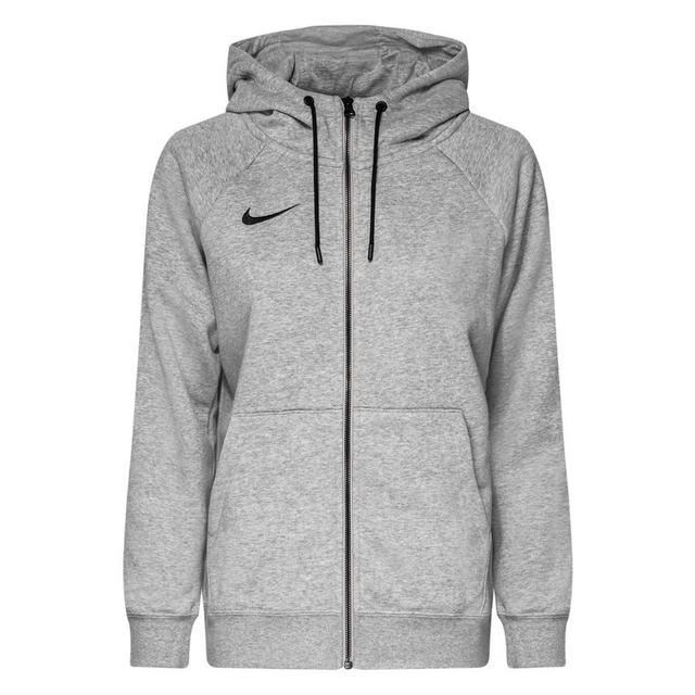 Nike Huppari Fleece Fz Park 20 - Harmaa/musta Nainen, koko Medium on Productcaster.