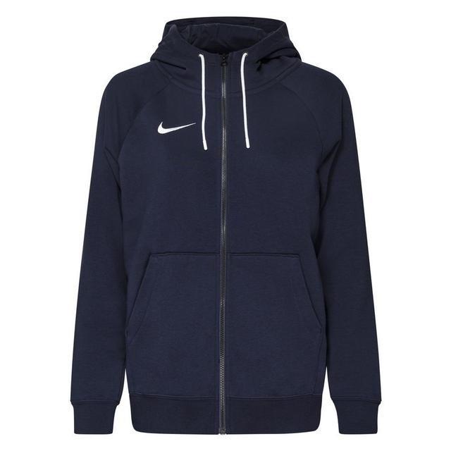 Nike Hoodie Fleece Fz Park 20 - Obsidian/white Woman, size X-Small on Productcaster.