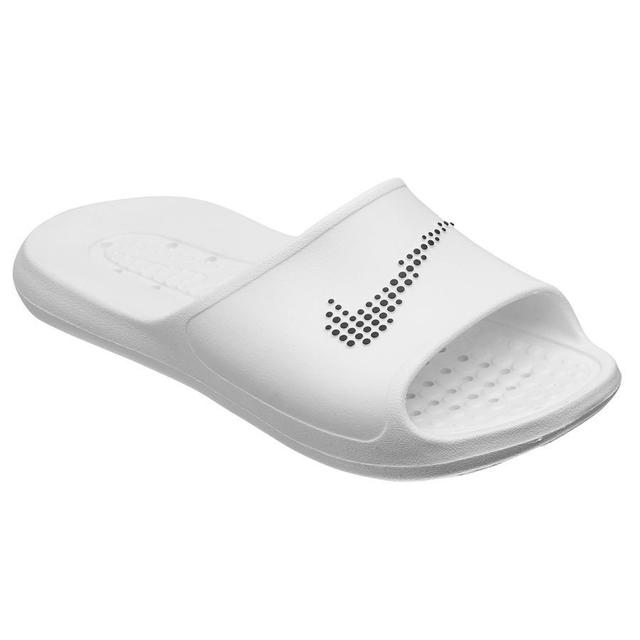 Nike Slide Victori One Shower - White/black, size 50½ on Productcaster.