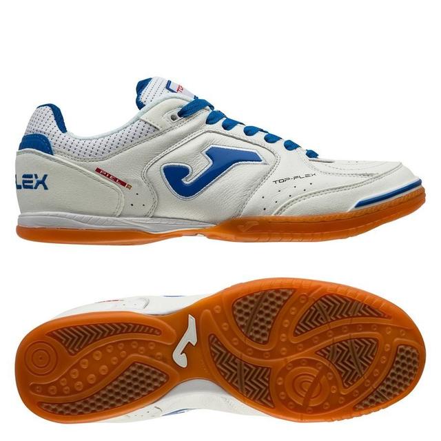 Joma Top Flex In - White/royal, size 37½ on Productcaster.