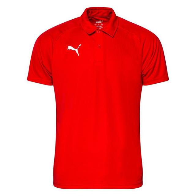 PUMA Polo Liga Sideline - PUMA Red/white, size X-Large on Productcaster.