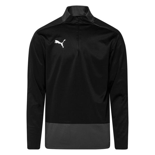 PUMA Trainingsshirt Teamgoal 23 Kwartrits - Zwart/asfalt, maat X-Large on Productcaster.