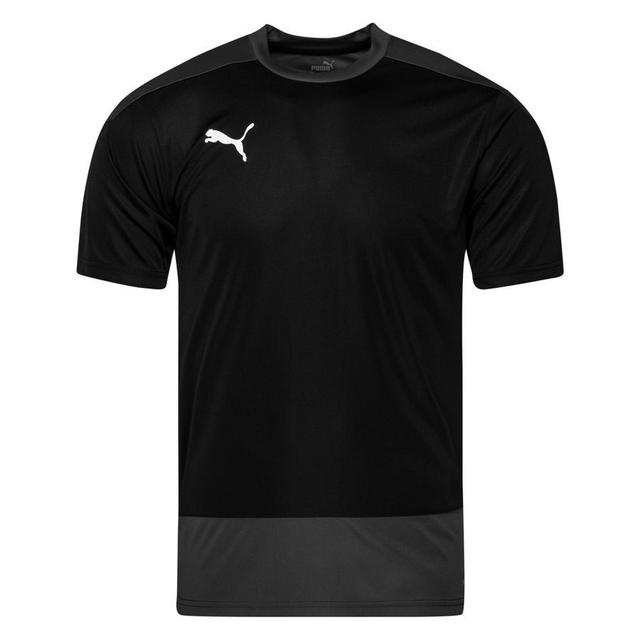 PUMA Training T-shirt Teamgoal 23 - Black/asphalt, size Small on Productcaster.