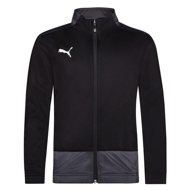 PUMA Training Jacket Teamgoal 23 - Black/asphalt Kids, size YS/128 cm on Productcaster.