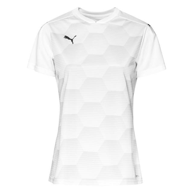 PUMA Playershirt Teamfinal 21 Graphic - White/gray Violet, size Medium on Productcaster.