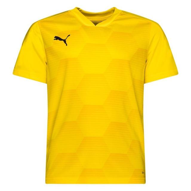 PUMA Playershirt Teamfinal 21 Graphic - Cyber Yellow/spectra Yellow Kids, size YL/152 cm on Productcaster.