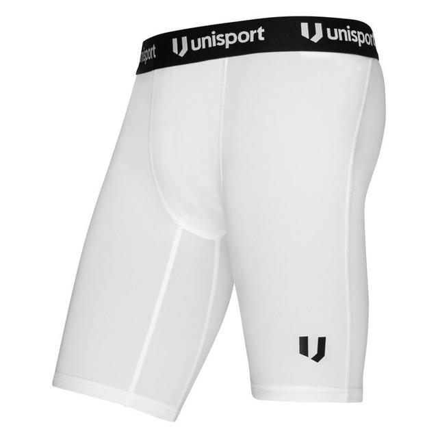 Unisport Baselayer Shorts - White, size Medium on Productcaster.