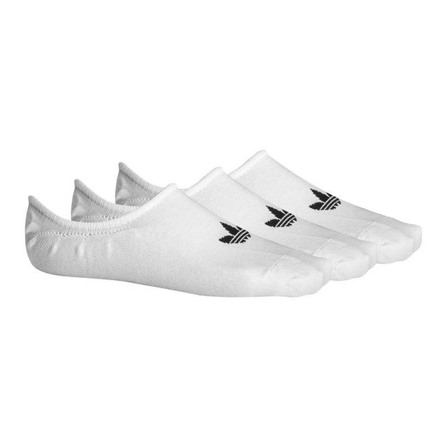 adidas Originals Socks No-show 3-pack - White/black, size 34-36 on Productcaster.