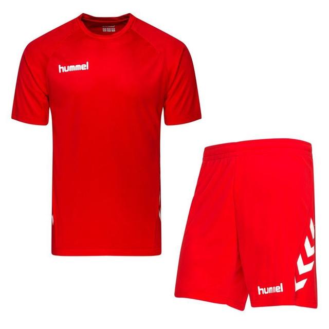 Hummel Promo Fodbold Sæt - Rød, størrelse XX-Large on Productcaster.