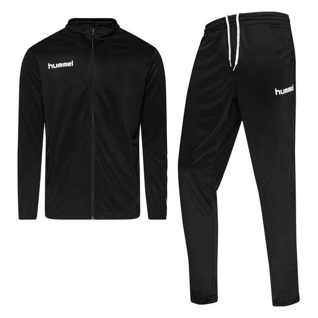 Hummel Promo Tracksuit - Black, size X-Large on Productcaster.