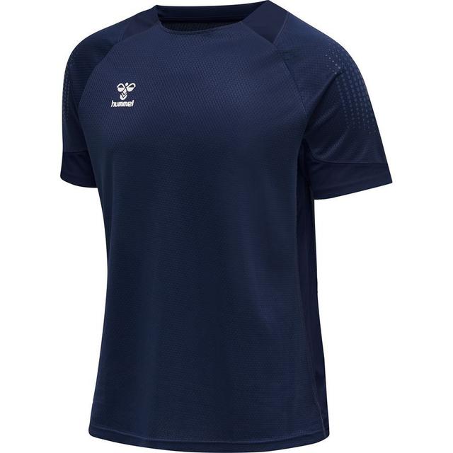 Hummel Lead Playershirt - Navy, size Small on Productcaster.