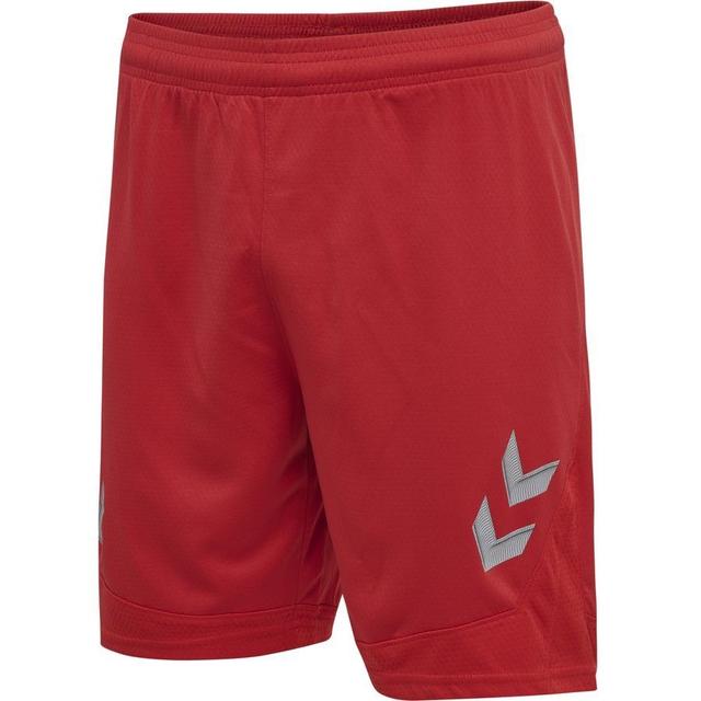 Hummel Lead Shorts - Red, size Large on Productcaster.