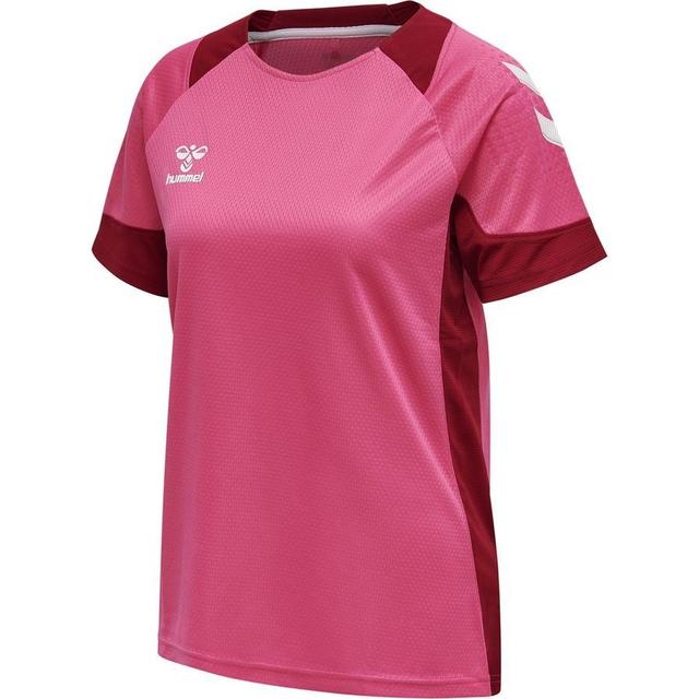 Hummel Lead Playershirt - Pink Woman, size Large on Productcaster.