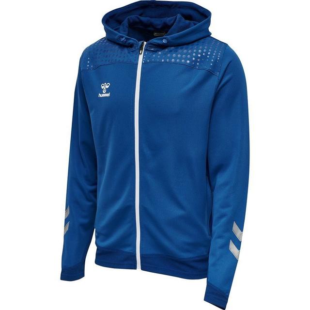 Hummel Lead Hoodie Fz - Blue, size Small on Productcaster.