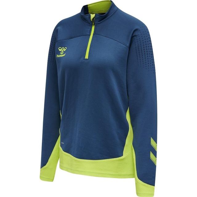 Hummel Lead Training Shirt - Navy/green Woman, size Large on Productcaster.