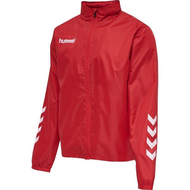 Hummel Promo Rain Jacket - True Red, size Large on Productcaster.