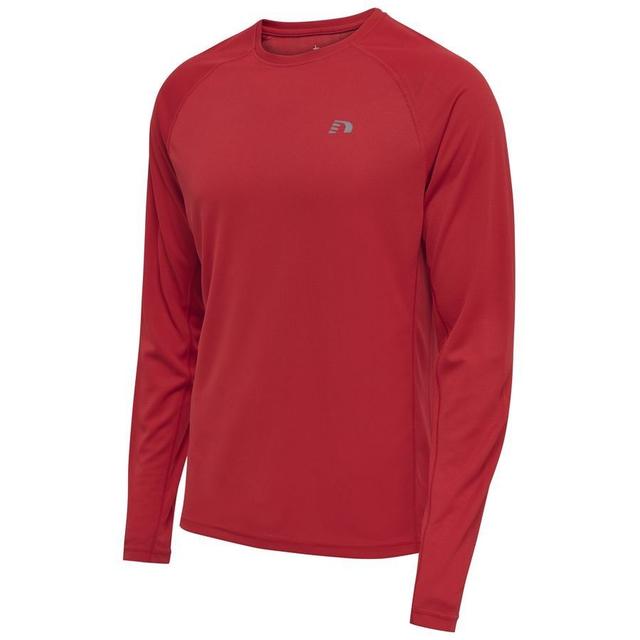 Hummel Running Shirt Core - Red Long Sleeves, size XX-Large on Productcaster.