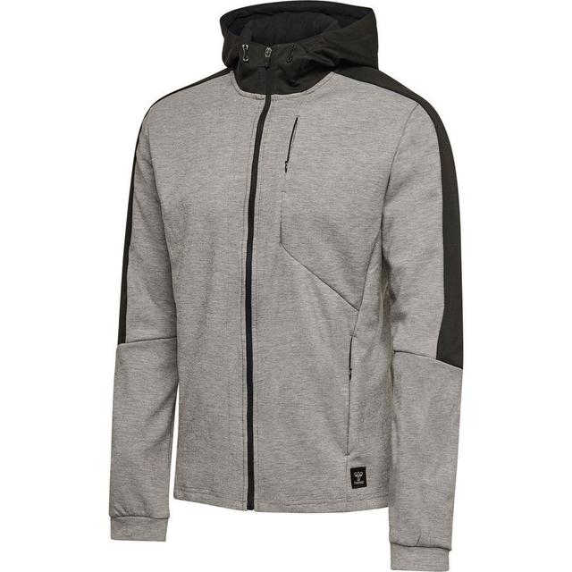 Hummel Tropper Hoodie - Grey, size Large on Productcaster.