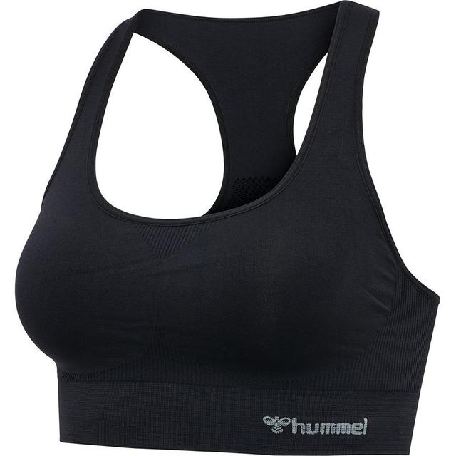 Hummel Tif Seamless Sports Bra - Black Woman, size X-Small on Productcaster.