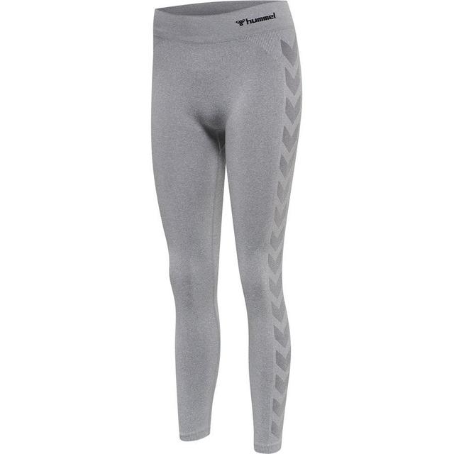 Hummel Ici Seamless Tights - Grey Woman, size Medium on Productcaster.