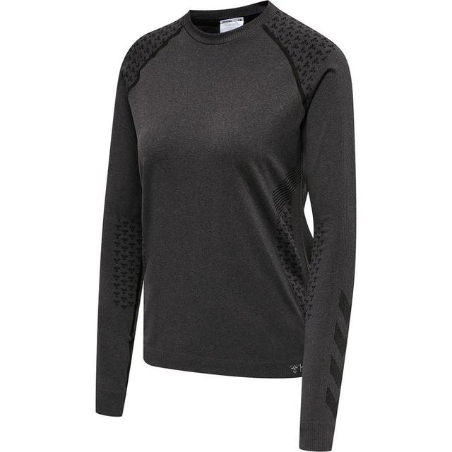 Hummel Ici Seamless T-shirt L/s - Black Woman, size Small on Productcaster.