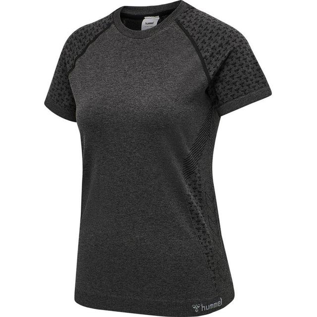 Hummel Ici Seamless T-shirt - Black Woman, size Large on Productcaster.