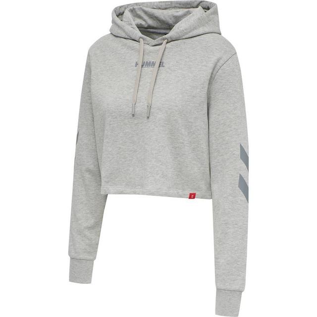 Hummel Legacy Short Hoodie - Grey Woman, size Small on Productcaster.