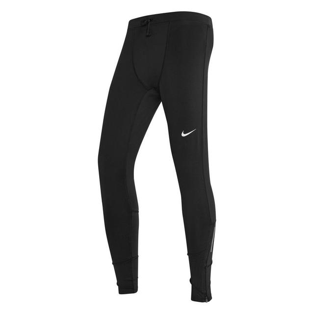 Nike Running Tights Dri-fit Challenger - Black/reflect Silver, size Large on Productcaster.