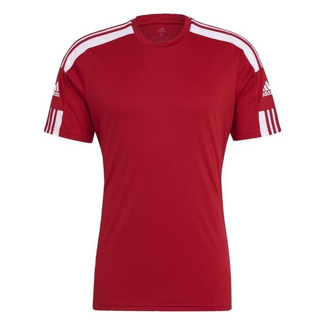 adidas Playershirt Squadra 21 - Team Power Red/white, size ['Large'] on Productcaster.