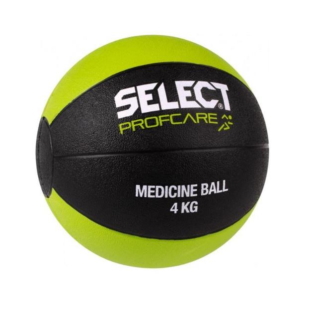 Select Medicine Ball 4 Kg - Black/lime Green, size One Size on Productcaster.