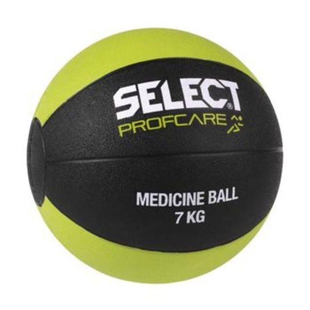 Select Medicine Ball 7 Kg - Black/lime Green, size One Size on Productcaster.