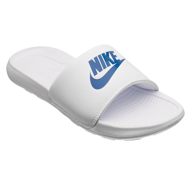 Nike Slide Victori One - White/game Royal, size 48½ on Productcaster.